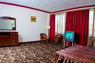 Гостиница Аврора Новосибирск Номер люкс с 1 двуспальной кроватью (с завтраком)-1